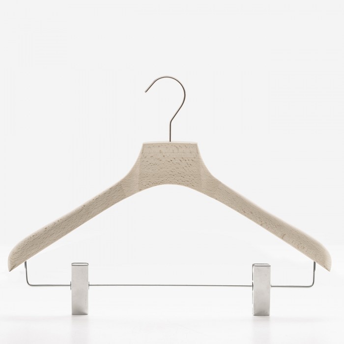 Grucce per pantaloni/gonna donna in legno di faggio naturale